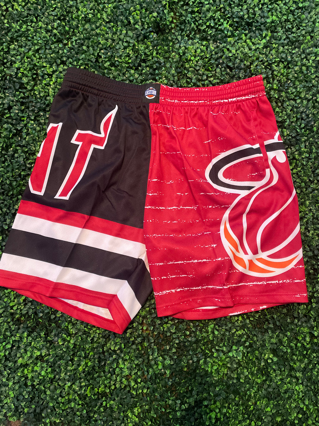 NBA JUMBOTRON 3.0 SHORTS HEAT MITCHELL & NESS
