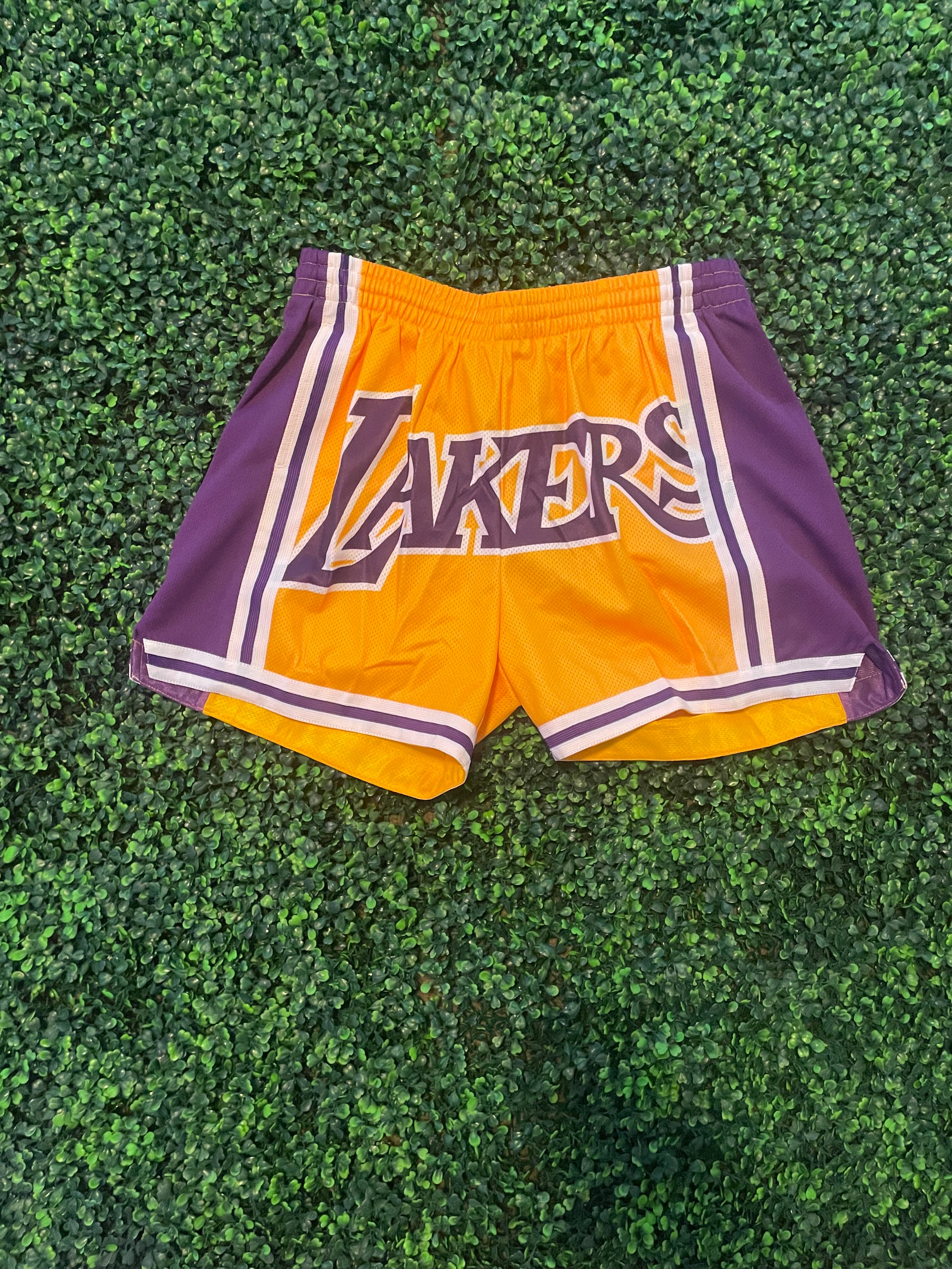 NBA WOMENS LAKERS SHORTS MITCHELL &amp; NESS