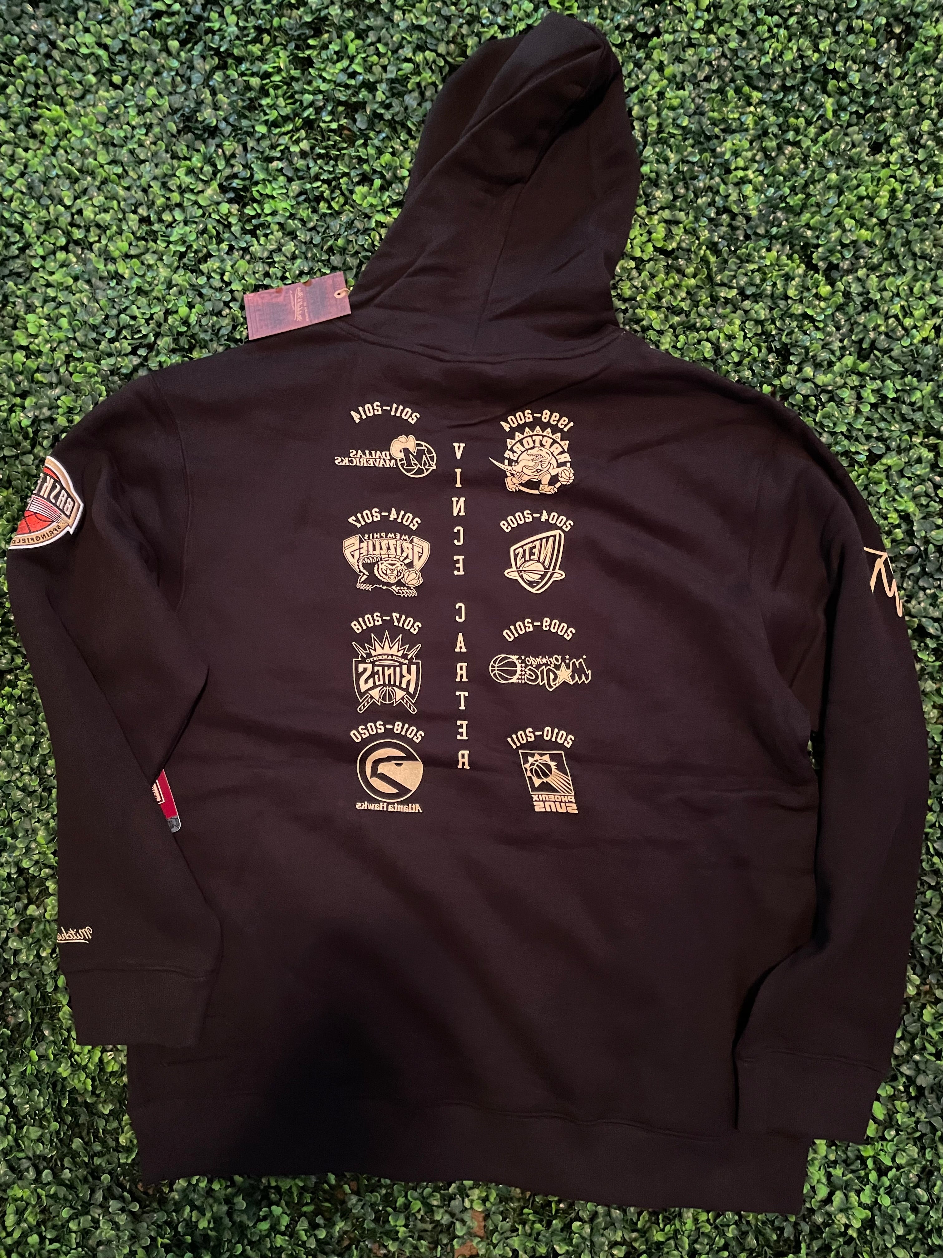 VINCE CARTER HOODIE VINTAGE HOODIE MITCHELL & NESS