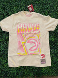 ATLANTA HAWKS TEE MITCHELL& NESS