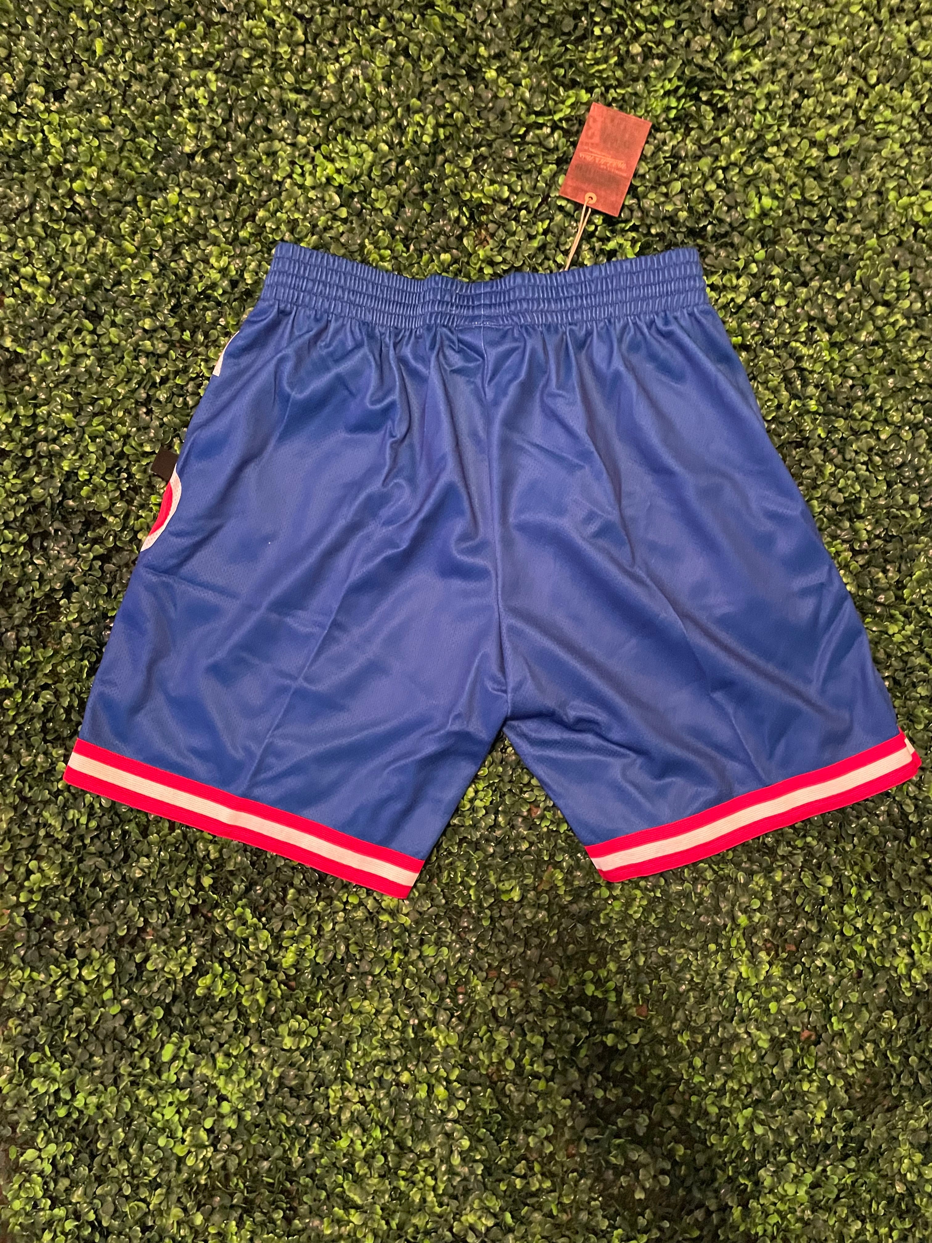 NBA BLOWN OUT FASHION SHORTS NETS MITCHELL & NESS