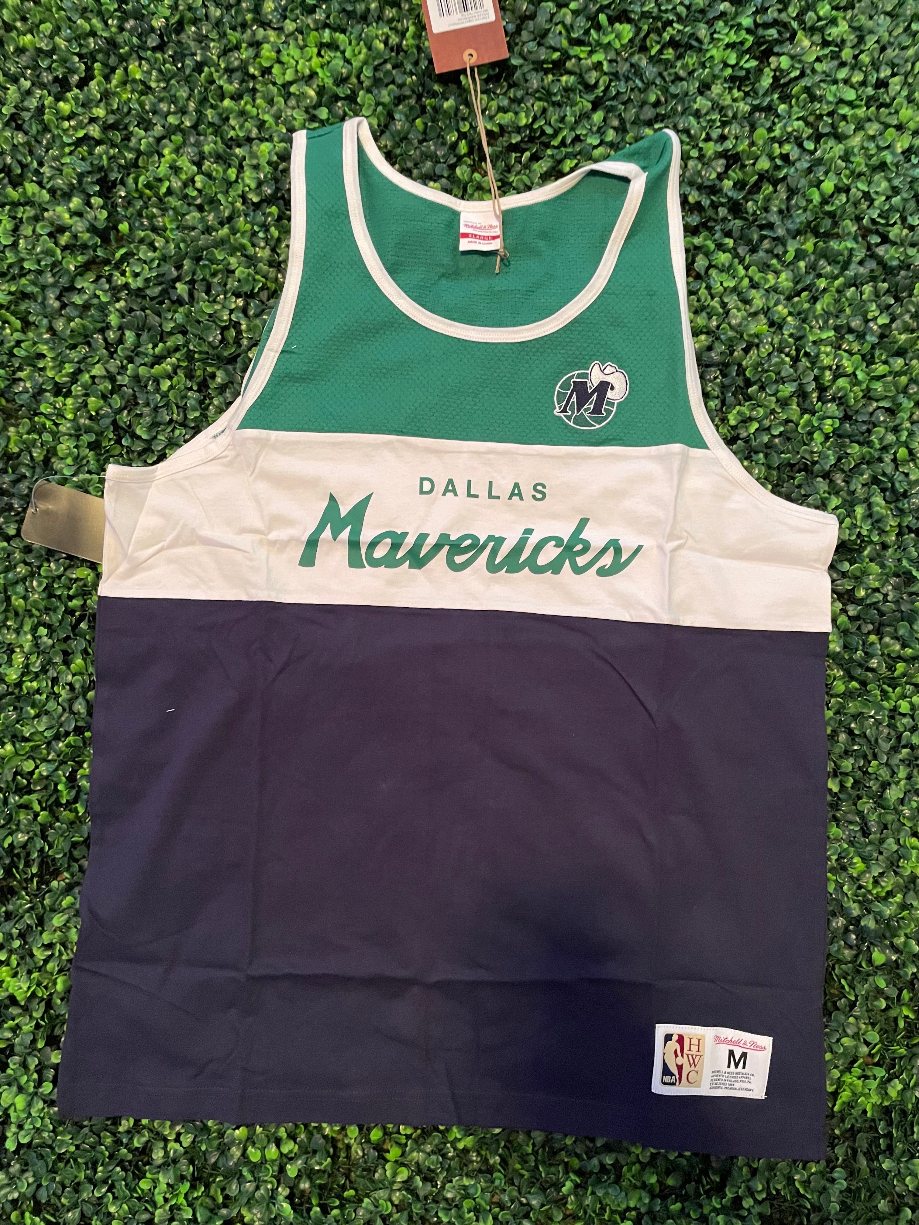 NBA MAVERICKS TANK TOP MITCHELL & NESS