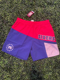 76ERS SHORTS MITCHELL & NESS