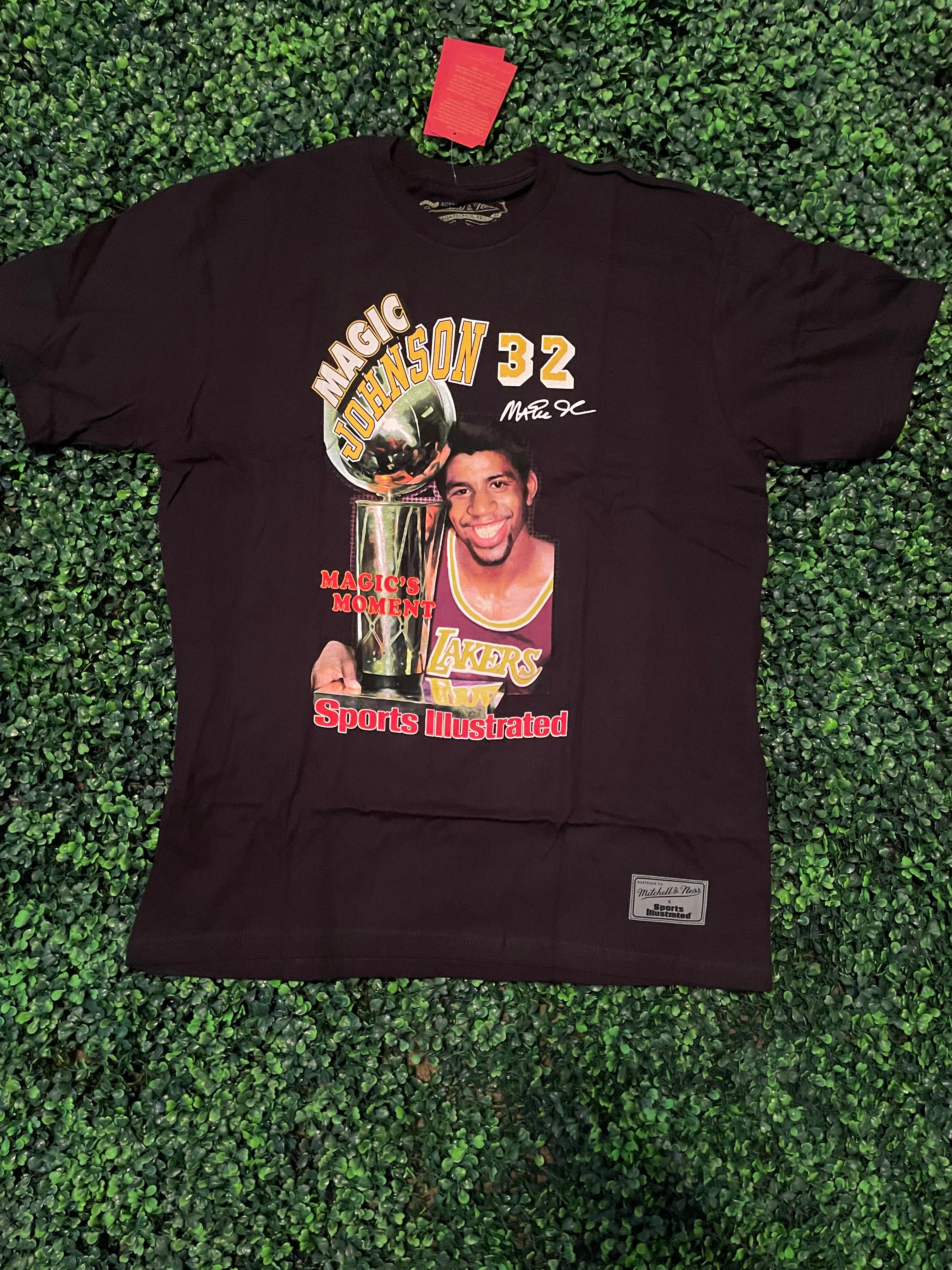 MAGIC JOHNSON TEE MITCHELL & NESS