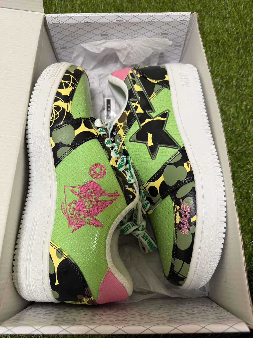 A BATHING APE BAPE STA LOW UNKLE