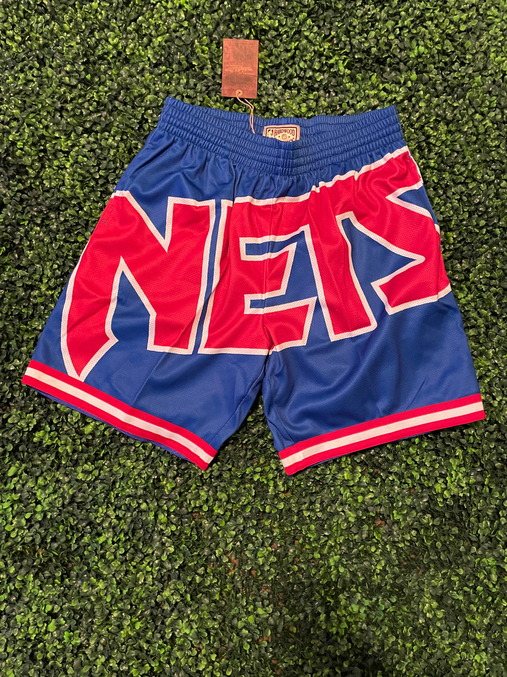 NBA BLOWN OUT FASHION SHORTS NETS MITCHELL & NESS