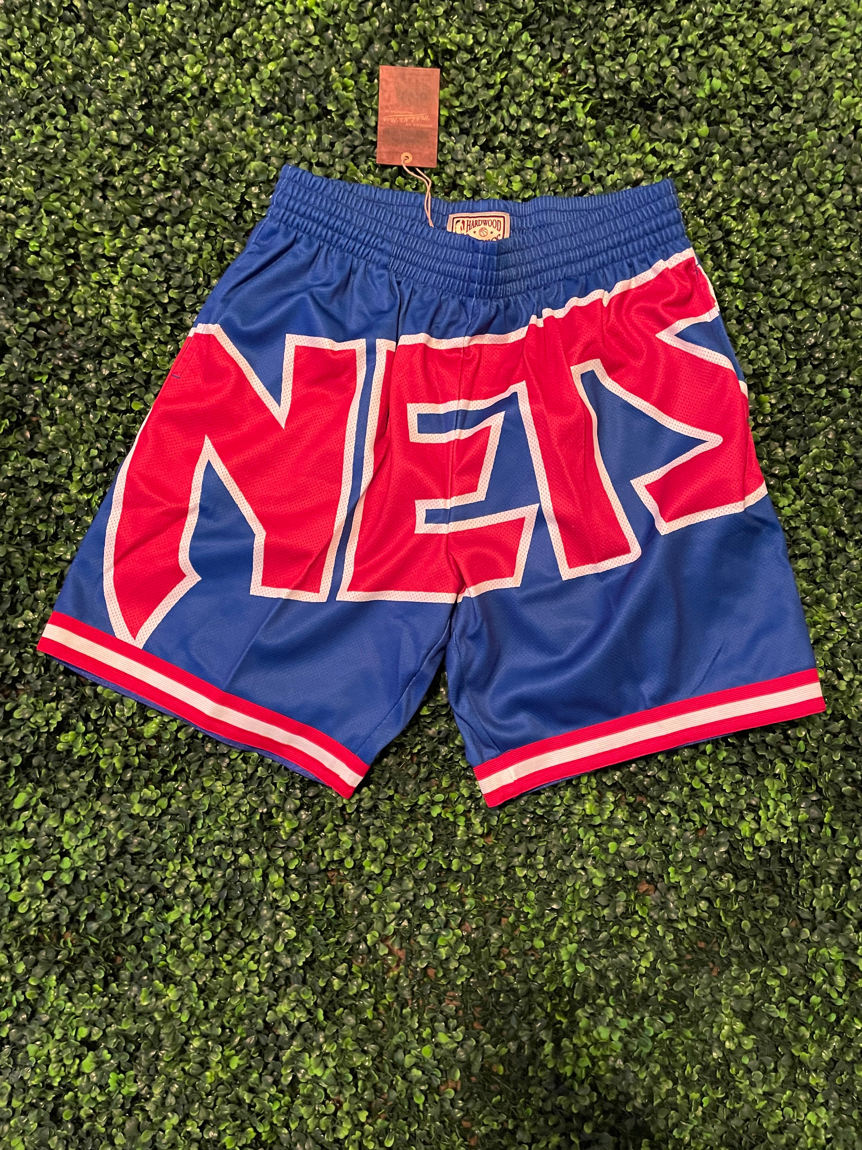 NBA BLOWN OUT FASHION SHORTS NETS MITCHELL & NESS