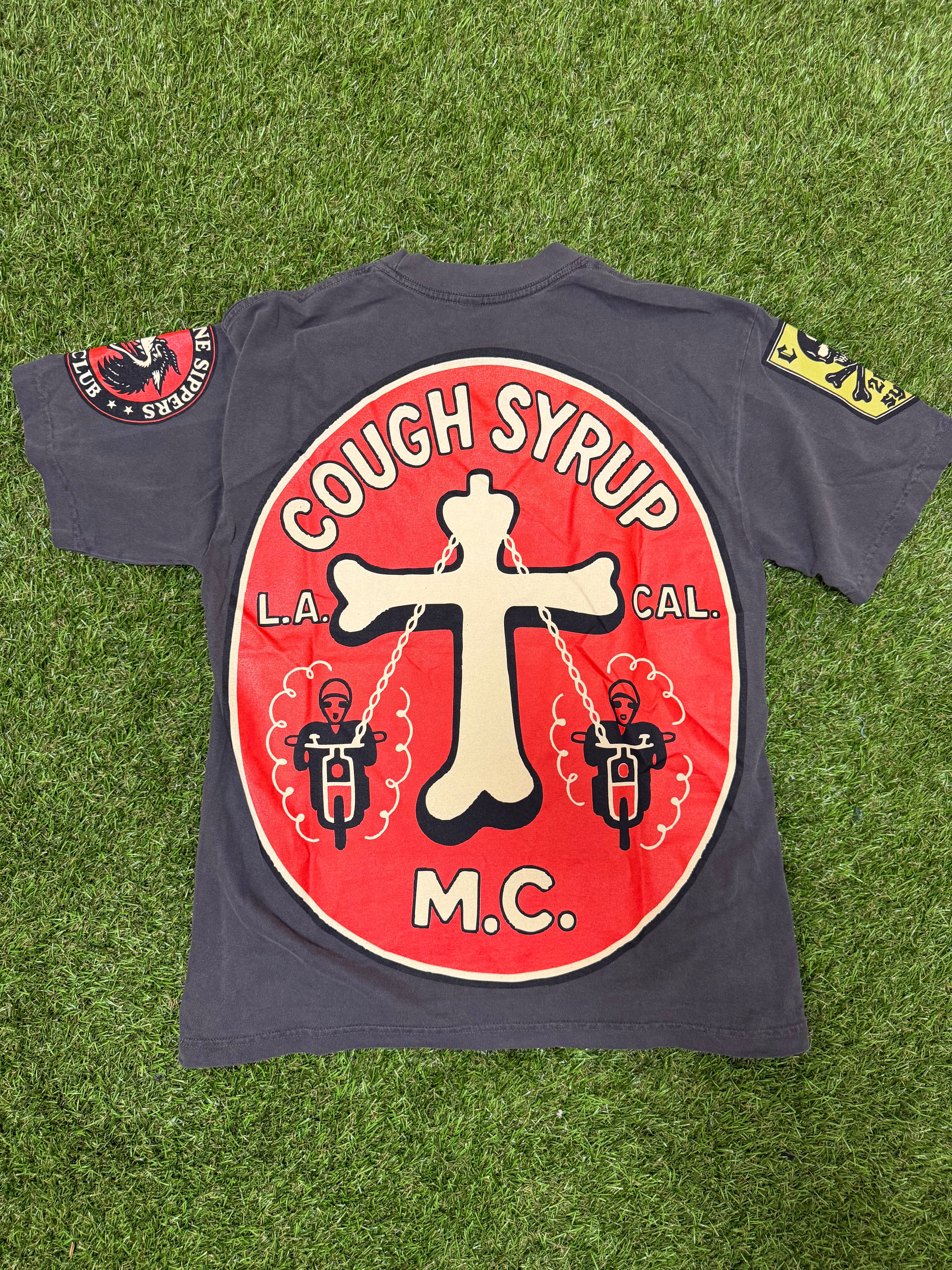 Cough syrup tee