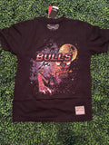 BULLS TEE MITCHELL & NESS