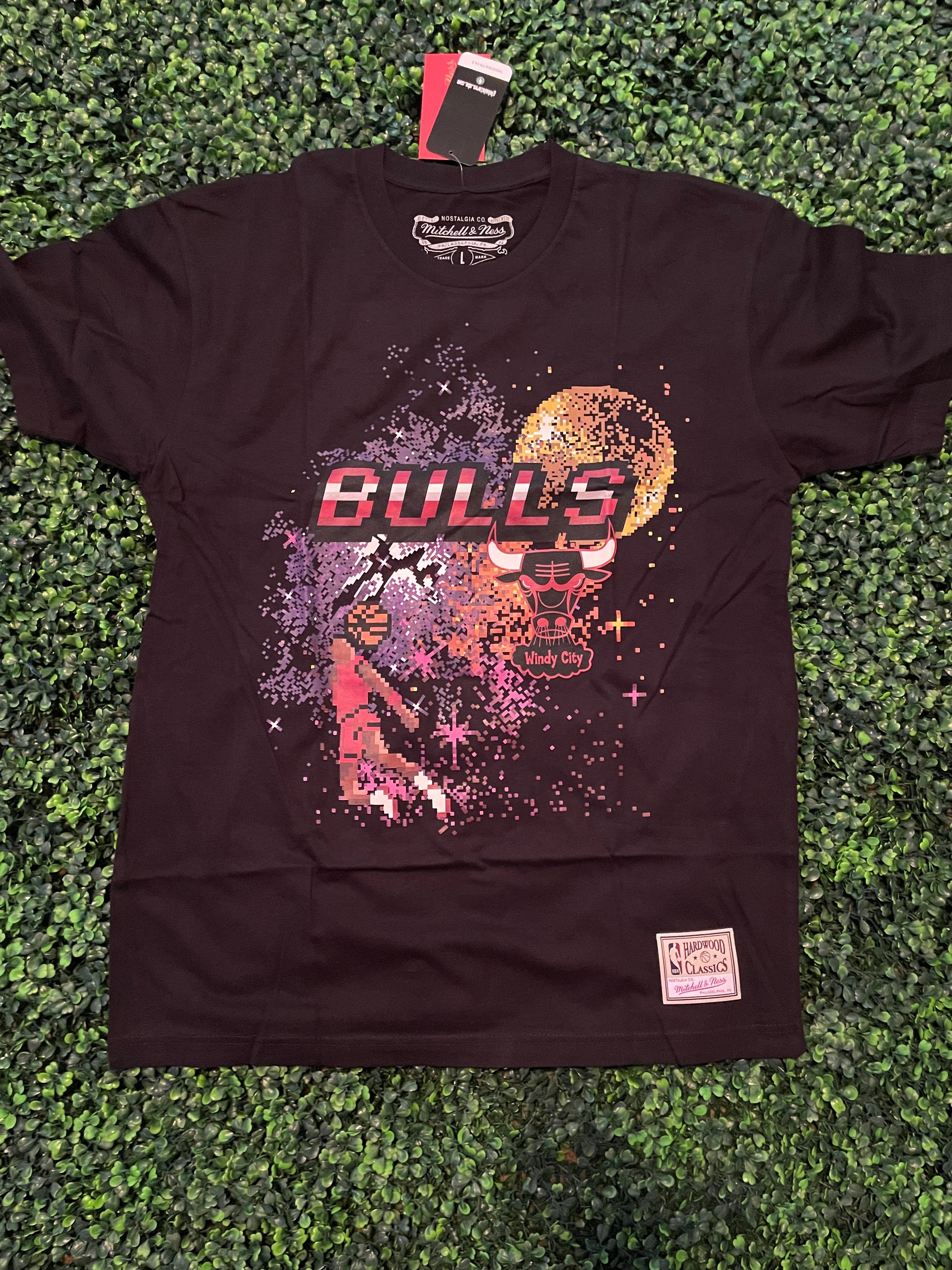 BULLS TEE MITCHELL & NESS