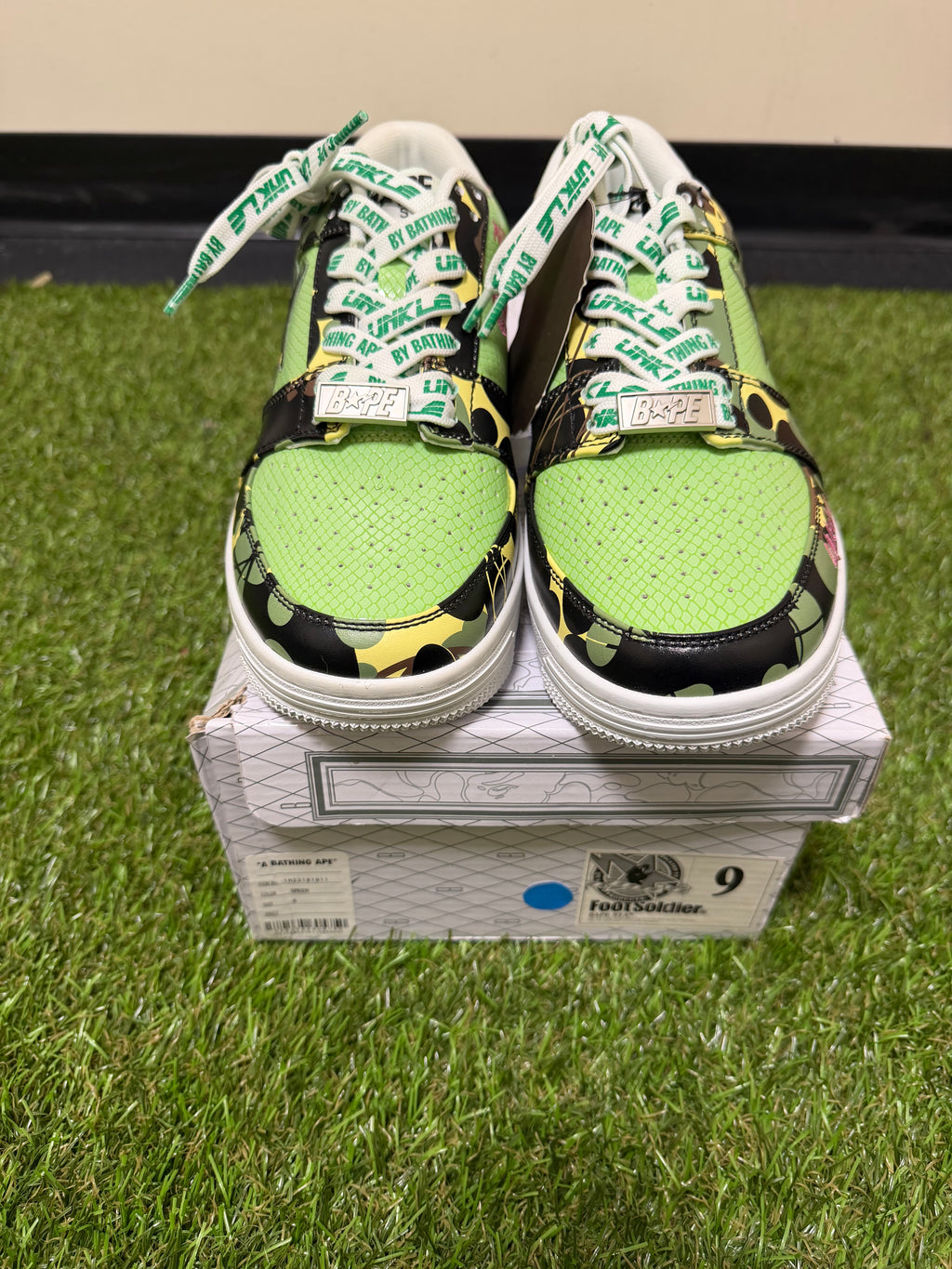 A BATHING APE BAPE STA LOW UNKLE