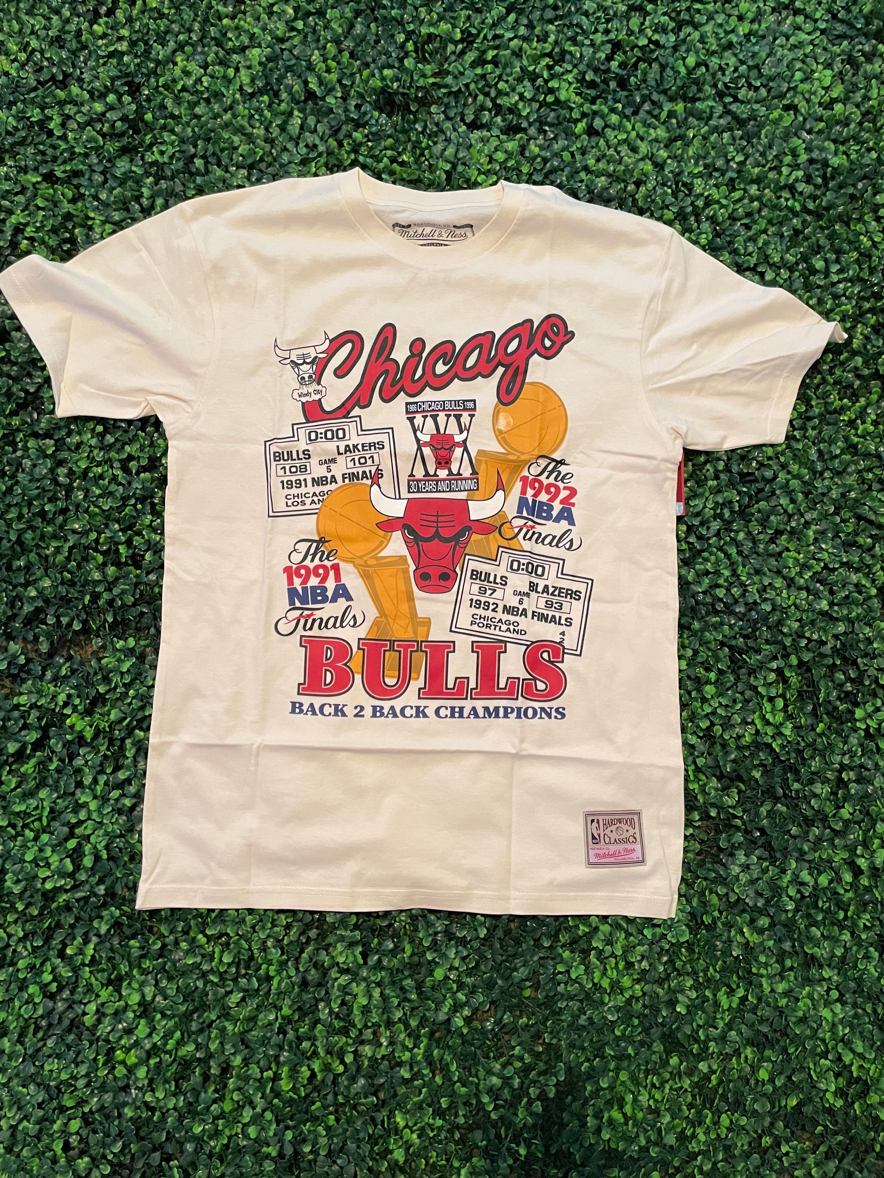 NBA CHICAGO BULLS TEE MITCHELL & NESS