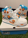 Reebok Pump Omni Zone IX x MSCHF Mid Foto Blue
