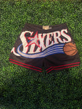 NBA WOMENS BIG FACE 3.0 SHORTS 76ERS
