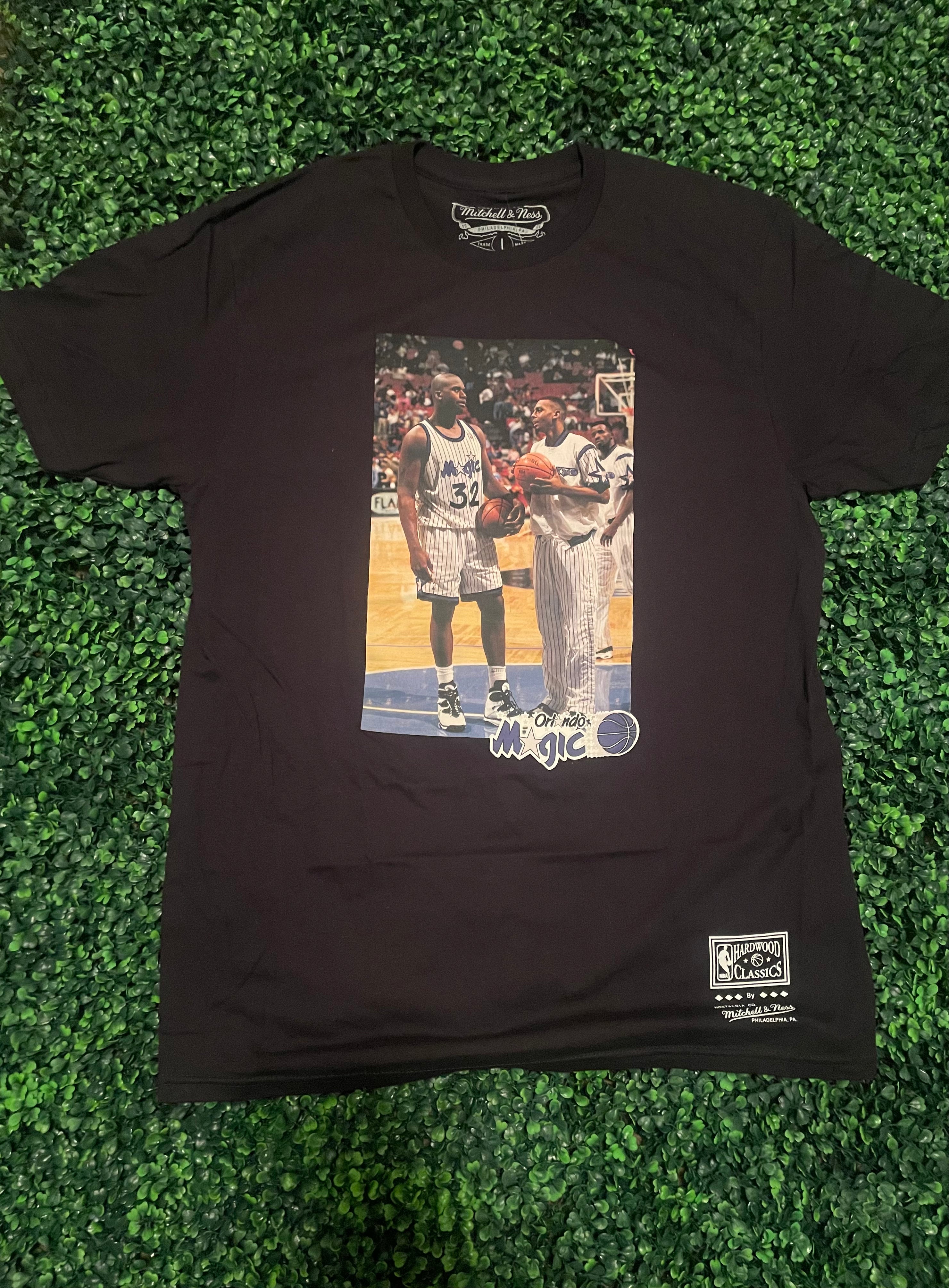 NBA CLASSICS REAL PHOTO MAGIC TEE ORLANDO MAGIC MITCHELL & NESS